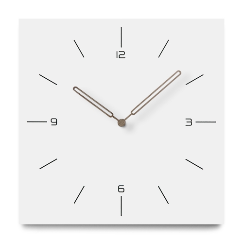 Sieninis laikrodis "Baltoji elegancija 15" (30 cm)