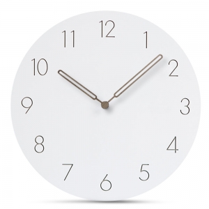 Sieninis laikrodis "Baltoji elegancija 17" (30 cm)