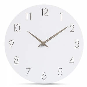 Sieninis laikrodis "Baltoji elegancija 17" (30 cm)