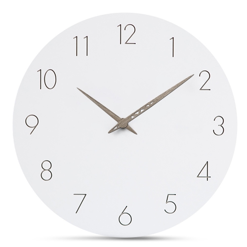 Sieninis laikrodis "Baltoji elegancija 17" (30 cm)