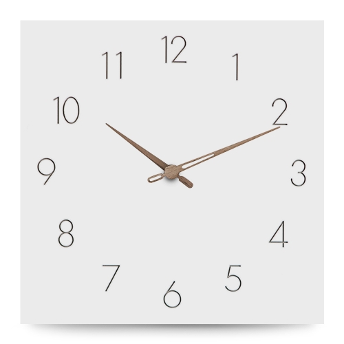 Sieninis laikrodis "Baltoji elegancija 19" (30 cm)