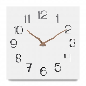 Sieninis laikrodis "Baltoji elegancija 20" (30 cm)