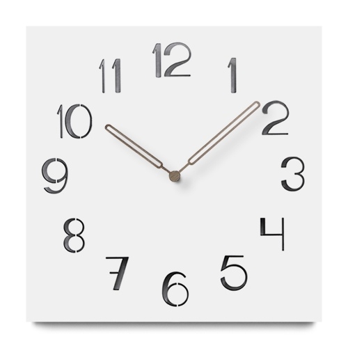 Sieninis laikrodis "Baltoji elegancija 20" (30 cm)