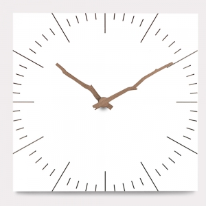 Sieninis laikrodis "Baltoji elegancija 22" (30 cm)