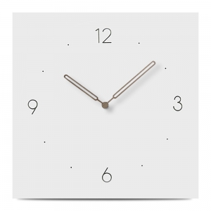 Sieninis laikrodis "Baltoji elegancija 24" (30 cm)