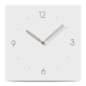 Sieninis laikrodis "Baltoji elegancija 24" (30 cm)