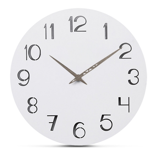 Sieninis laikrodis "Baltoji elegancija 25" (30 cm)