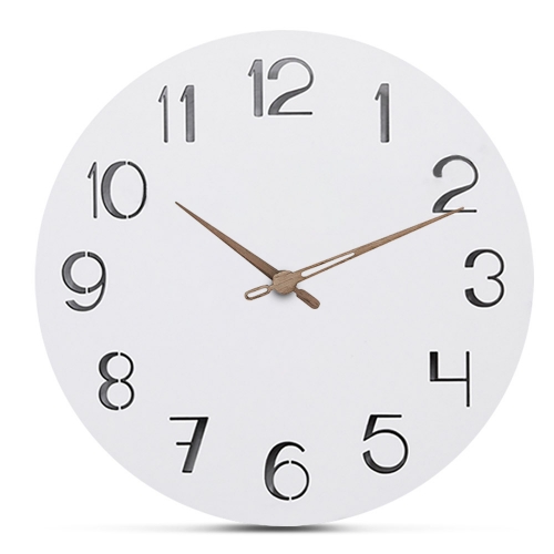 Sieninis laikrodis "Baltoji elegancija 25" (30 cm)