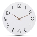 Sieninis laikrodis "Baltoji elegancija 25" (30 cm)