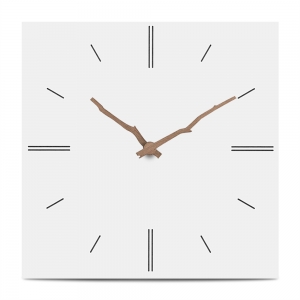 Sieninis laikrodis "Baltoji elegancija 27" (30 cm)