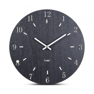 Sieninis laikrodis "Juodoji elegancija 5" (30 cm)