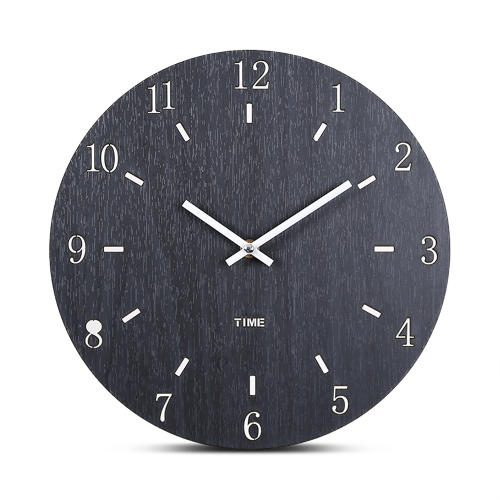 Sieninis laikrodis "Juodoji elegancija 5" (30 cm)