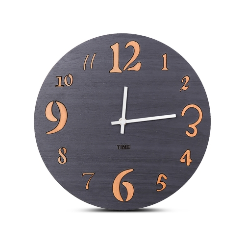 Sieninis laikrodis "Juodoji elegancija 8" (30 cm)