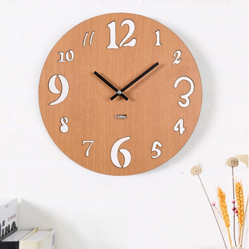 Sieninis laikrodis "Medinė elegancija 3" (30 cm)