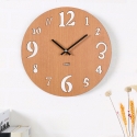 Sieninis laikrodis "Medinė elegancija 3" (30 cm)