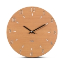 Sieninis laikrodis "Medinė elegancija" (30 cm)