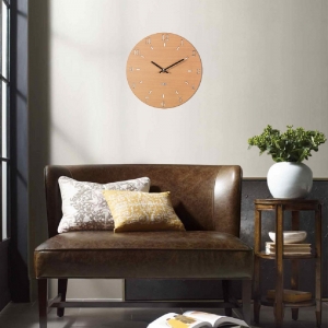 Sieninis laikrodis "Medinė elegancija" (30 cm)