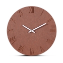 Sieninis laikrodis "Medinė elegancija" (30 cm)
