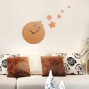Sieninis laikrodis "Elegantiškos gėlytės" (30 cm)