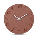 Sieninis laikrodis "Medinė elegancija 10" (30 cm)