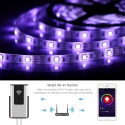 Nuotolinio valdymo LED šviesos juostų valdiklis "RGB"