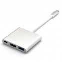 USB 3.1 į USB 3.1, HDMI ir USB 3.0 šakotuvas