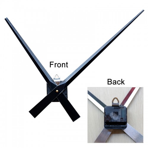 Laikrodžio mechanizmas 35 (Juodos spalvos, labai didelis)