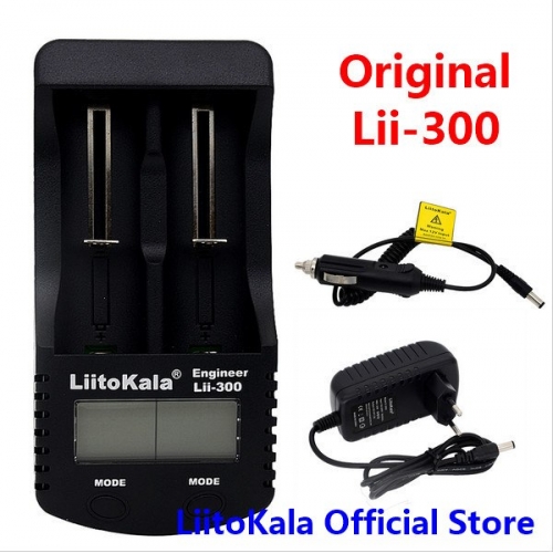 Skaitmeninis baterijų įroviklis "Patogumas" (LCD ekranas)