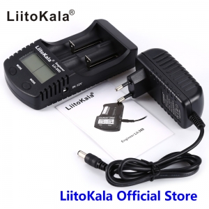 Skaitmeninis baterijų įroviklis "Patogumas" (LCD ekranas)