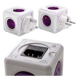 Profesionalus kelioninis adapteris "Auščiausia klasė" (EURO kištukas + USB)