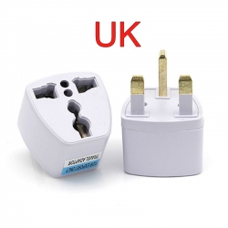UK į EU / US / UK / AU elektros lizdo perėjimas "Išvažiuoju į