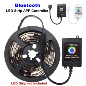 Nuotolinio valdymo blokas LED girliandoms "Šviesos smagumėlis" (Bluetooth Music Relax)