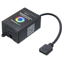 Nuotolinio valdymo blokas LED girliandoms "Šviesos smagumėlis" (Bluetooth Music Relax)