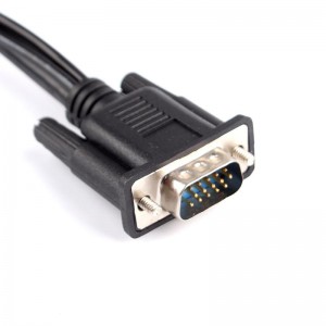 VGA į HDMI keitiklis (1080P HD Audio AV Video 3.5mm + USB Cable Adapter)