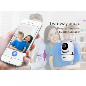 Stebėjimo IP kamera "Erelio akis" (720P, Wifi, Wireless, naktinio matymo, 36 LED)