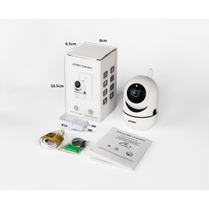 Stebėjimo IP kamera "Erelio akis" (720P, Wifi, Wireless, naktinio matymo, 36 LED)