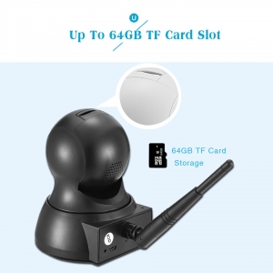 Stebėjimo IP kamera "Budrusis sakalas" (720P, Wifi, Wireless, naktinio matymo)