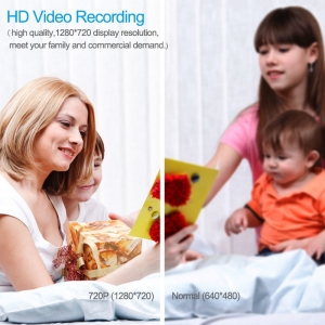 Stebėjimo IP kamera "Lašas" (720P, Wifi, Wireless, naktinio matymo)