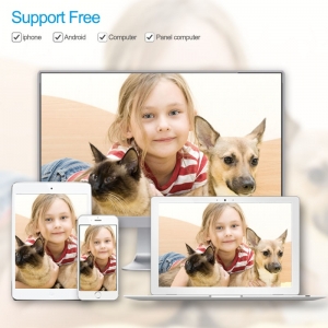 Stebėjimo IP kamera "Lašas" (720P, Wifi, Wireless, naktinio matymo)