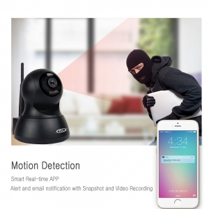 Stebėjimo IP kamera "Robotukas 3" (720P, Wifi, Wireless, naktinio matymo)