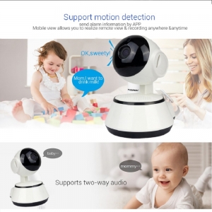 Stebėjimo IP kamera "Robotukas 4" (720P, Wifi, Wireless, naktinio matymo)