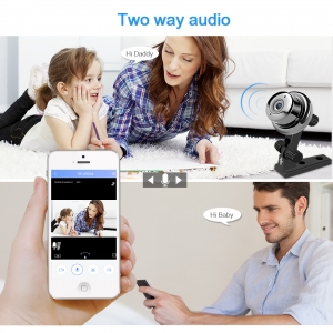 Stebėjimo IP kamera "Stiliaus modernumas" (720P, Wifi, Wireless, naktinio matymo)