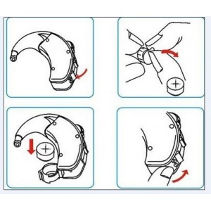 Mini klausos aparatas