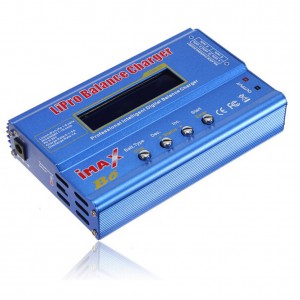 Lion, LiPo, LiFe (A123), Pb, NiCd ir NiMH baterijų Įkrovėjas