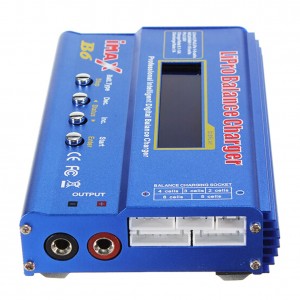 Lion, LiPo, LiFe (A123), Pb, NiCd ir NiMH baterijų Įkrovėjas