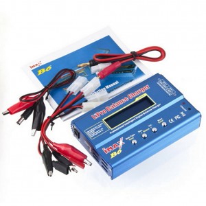 Lion, LiPo, LiFe (A123), Pb, NiCd ir NiMH baterijų Įkrovėjas