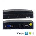 4 kanalų vaizdo įrašymo įtaisas "Aukščiausia klasė" (CCTV DVR į eSATA/TF/USB)