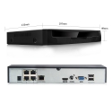 8 kanalų vaizdo įrašymo įtaisas Aukščiausia klasė 4  (CCTV DVR į TCPIP)