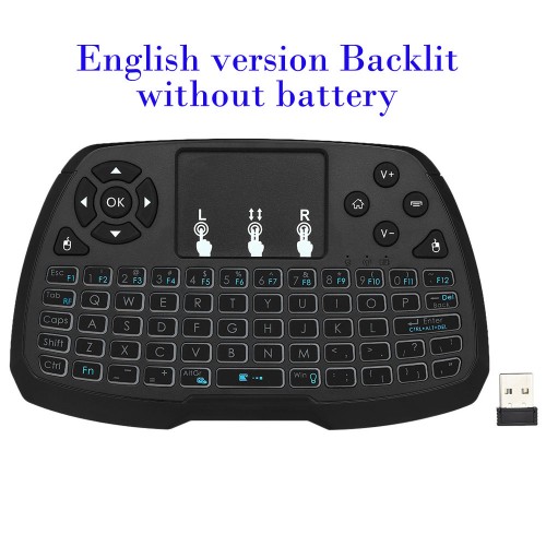 Erdvinė klaviatūra "Progresas 2" (anglų kalba, apšvietimas, akumuliatorius)