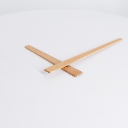 Laikrodžio mechanizmas + medinės rodyklės "Medžio stilius 2"